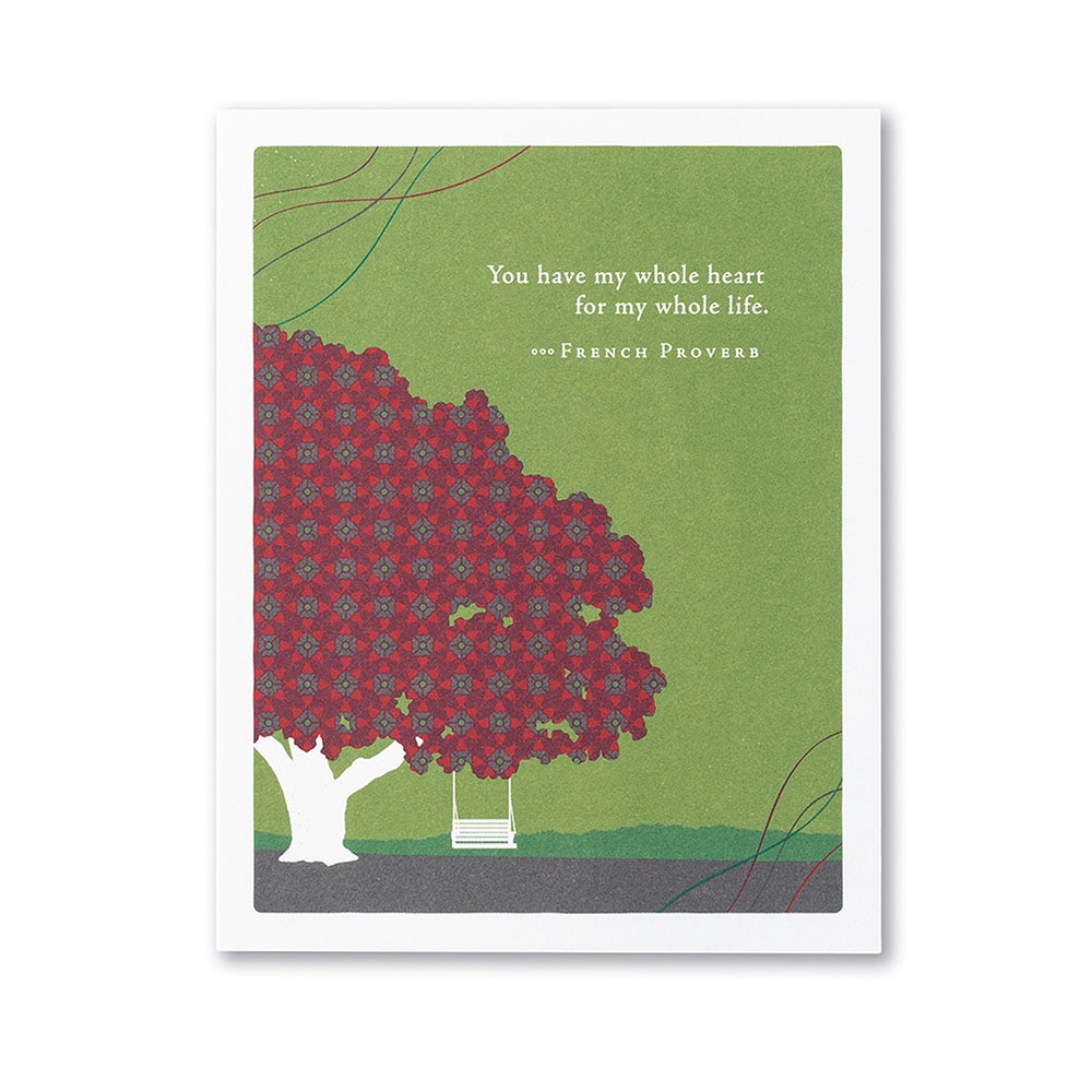 Positively Green, Greeting Card - Anniversary, Gifts, Positively Green, You Have My Whole, 365463